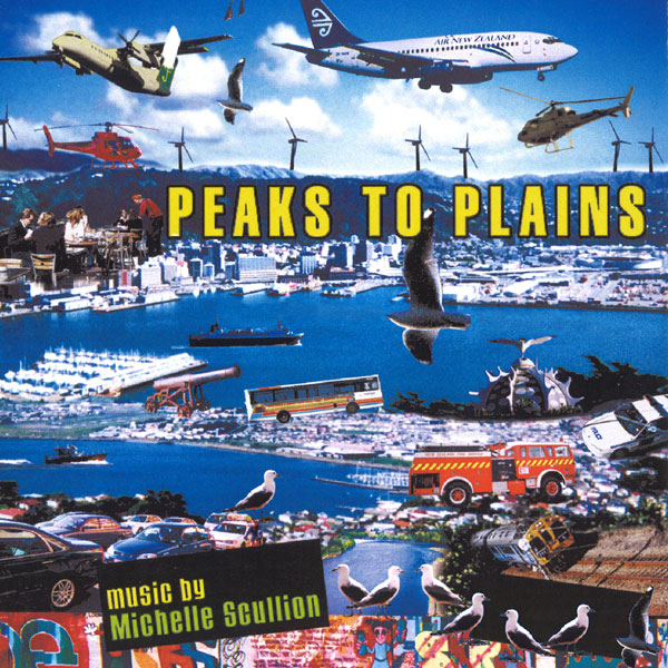 Cover art for the album “Peaks to Plains” by Michelle Scullion