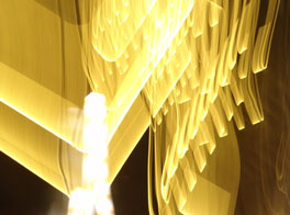 Abstract yellow light photography by Michelle Scullion